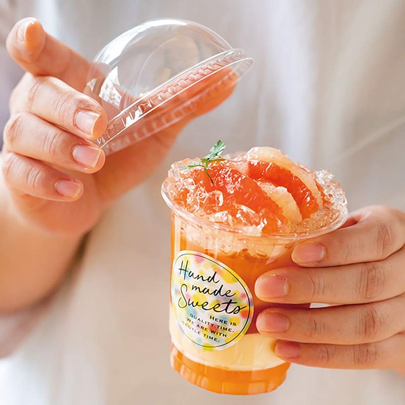 Heads M-LID1 Clear Cup Lid - 1 (50 Pieces) Transparent