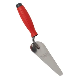 Sealey 160mm Stainless Steel Narrow Gauging Trowel, Rubber Handle - T1225
