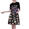 ENSIANTH Book Apron with Pockets Book Lover Gift for Bookworm