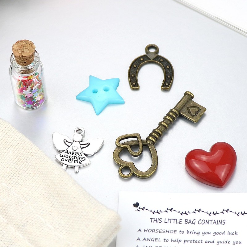 LUOKIFUR Good Luck Meaning Small Bag Accessory Gift Lucky Souvenir