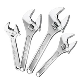 Wrench, Monkey Wrench, Monkey Wrench, Spanner, Lightweight Opening Wide, Palm Size, Large Opening for Water Supply, Work, Repair Faucet Wrench, 7.9 inches (20 cm)