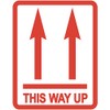 Pack of 100 'This Way Up' Packing Stickers/Sticky Labels -