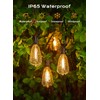 Minetom 100FT Outdoor String Lights with Remote, ST38 Patio Lights
