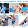 XXL Knee Ice Pack Wrap around Entire Knee after Surgery,