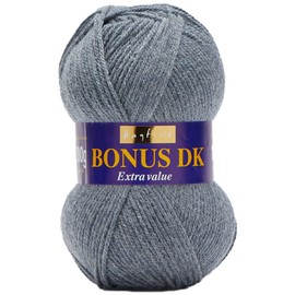 Sirdar Hayfield Bonus DK Double Knitting, Granite Marl (593), 100g