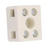 ZAWELIYO Ceramic Terminal Blocks Insulator, Anti Aging, High Temperature for