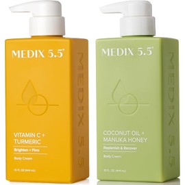 Medix 5.5- CREMA CON VITAMINA C: Incorporar una loción corporal con vitamina C a tu rutina diaria de cuidado de la piel puede ayudar a promover una tez más saludable, radiante y de aspecto juvenil. La