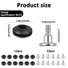 12 Pack 3.5 inch HDD Screws Hard Disk Drive Shockproof