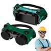 Veemoon 2Pcs Flip up Welding Safety Goggles, Welding Protective Glasses