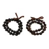 Utama Hawaiian Kukui Nut Lei Necklace - Adjustable 32 Inch