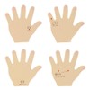 Sunstar S2849488 Stationery Sticky Notes, Die Cut, Back of Hand,