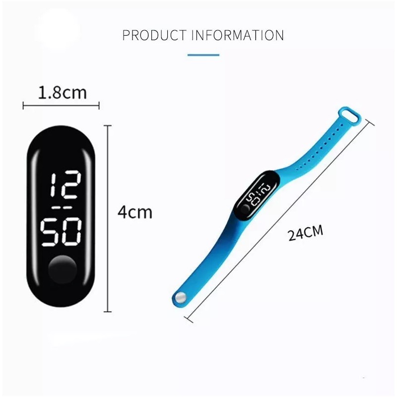 Led Watch Lote 10 Reloj Led Deportivo Digital Mayoreo Proveedor