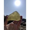 KETLIXS KETLIXS Genuine Raw Libyan Desert Glass,Natural Golden Libyan Desert