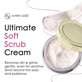 Gentle Eyebrow Scrub for Preparing Eyebrow Makeup & Eyebrow Colouring - Brow Scrub for Perfect Eyebrows - Eyebrow Scrub for Preparing Henna Brows