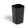 TRU RED Plastic Pencil Cup, Black (TR55321)