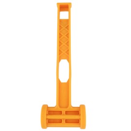 Tent Peg Mallet 10in Plastic Tent Spikes Nails Pegs Hammer Camping Tent Stake Mallet Tent Stakes Pegs Mallet with Puller Hook for Backpacking Camping Hiking Outdoor Accessories