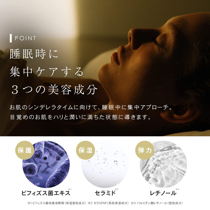 PLuS Intensive Night Mask, 30 Sheets / Night Use, Liquid
