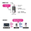 Kashimura NKD-218 Bluetooth FM Transmitter, Compact Type, Equalizer Function, USB