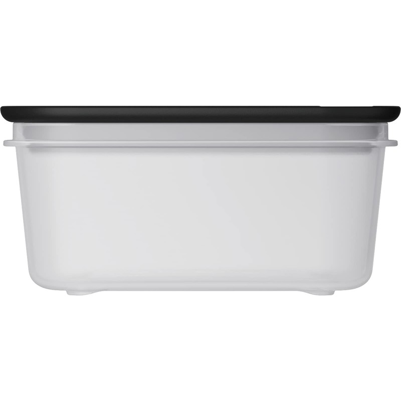 Thermos KC-SA380 BK My Food Container, Square Shape, 12.8 fl
