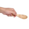 5Pcs Soup Spoon Fish Shaped Carved Wooden Rice Spoon Kitchen