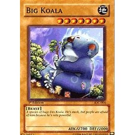 Yu-Gi-Oh! - Big Koala (IOC-004) - Invasion of Chaos - 1st Edition - Common