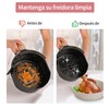 KIKIGOAL Molde Silicona para Freidora de Aire, 2 Piezas Olla