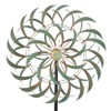 Viveta Large Outdoor Wind Spinner,21 * 85 inches Metal Wind