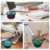 Mesh Paper Clip Holder - 4 Pcs Binder Containers for