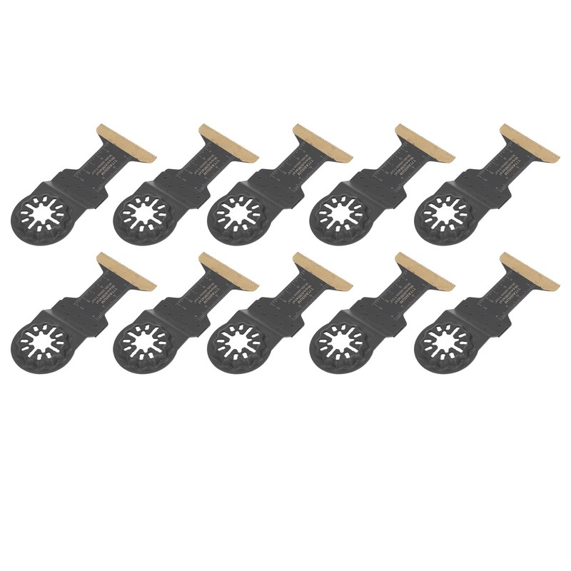 10PCS Set Oscillating Saw Blade Multifunctional Oscillating Multitool Quick Release
