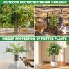 All-Metal Tree Trunk Guard, 4 Pack Mesh Protectors With Zip