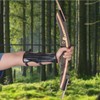 TOPARCHERY Recurve Bow for Adult & Youth Beginner, 62" Wooden
