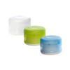 humangear GoTubb 3 Pack Travel Container - Clear/Green/Blue, Small, 14
