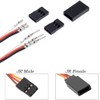 RUNCCI-YUN 270 PCS JR Servo Connector, 3 Pin RC Servo