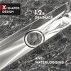 WEBANG 12 Inch Linear Shower Drain Rectangular Floor Drain with