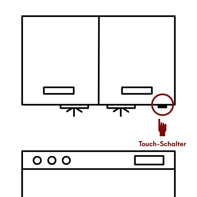 Dimmer Switch Remote Control Wireless Touch 12/24VDC for Calf LED