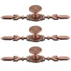 TOVOT 10PCS Copper Drawer Pulls Set 4.7" Vintage Cabinet Drawer