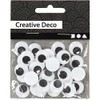 Googly Eyes, D: 14 mm, not sticky, 30 pcs