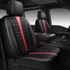 CAR PASS 3D Air Mesh Seat Covers for Car, Leather