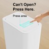 N. NETDOT 3 Pack 10L / 2.6 Gallon Small Trash