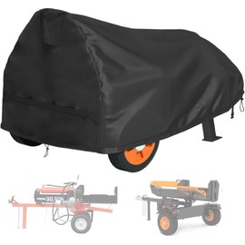 YHINGG Log Splitter Cover Waterproof 900D Oxford Cloth 67 "L X 31 "W X 39 " Suitable for 15-37 ton Gas or Electric Log splitters Weather-Resistant Wood Splitter Cover