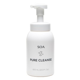 SOA Pure Lens Foam Pump, Body Soap, Additive-Free, Moisturizing, Back Acne, Body Odor, For Sensitive Skin, Natural Ingredients, Ylang-Ylang, Rosemary, Natural Fragrance (33.4 fl oz (1,100 ml) (Refillable))