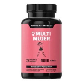 Multi Vitaminico Para Mujer Magnesio, Biotina, Calcio, Vitamina C, Acido Folico, Vitamina D3 + 24 Ingredientes Y Vitaminas - 150 Cápsulas
