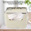 Tissue Box Organizer Multifunctional PP Plastic Space Saving Portable for