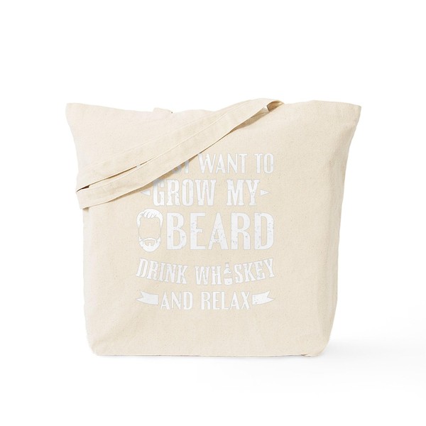 CafePress Bearded Man I Just Want To Grow My Reusable