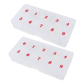 Mikinona 1000pcs False Nail Tips Fingers Fake Fingernail Display Packaging Women Kit Manicure Nail Accessories