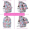 Club Libby Lu Mochila Escolar Viaje Con Botella + Lonchera