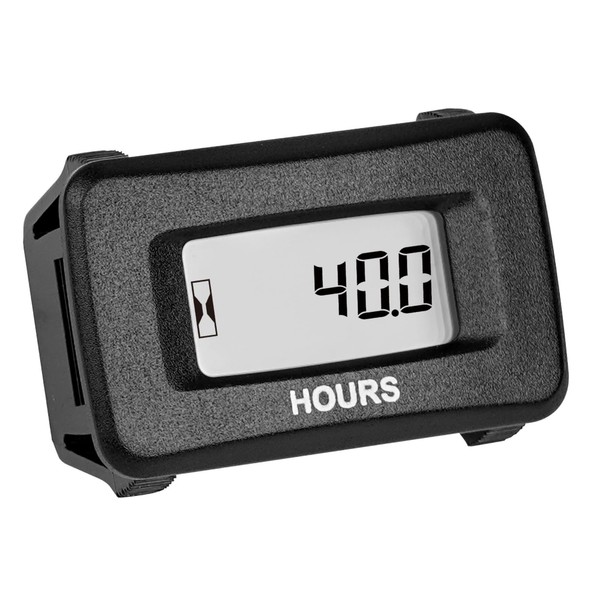 Runleader Digital Maintenance Hour Meter,AC/DC 5V to 277V for Garden