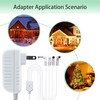 LCMLA AC/DC 4.5V Power Adapter Compatible with Lemax Lighted Accessory