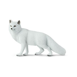 Safari Ltd. Arctic Fox Figurine - Hand-Painted, Realistic 5.25" Wildlife Model Figure - Fun and Educational Toy for Boys, Girls & Kids Ages 3+