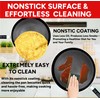 Aluminum Nonstick Crepe Pan, 12” Non Stick Skillet Pan for